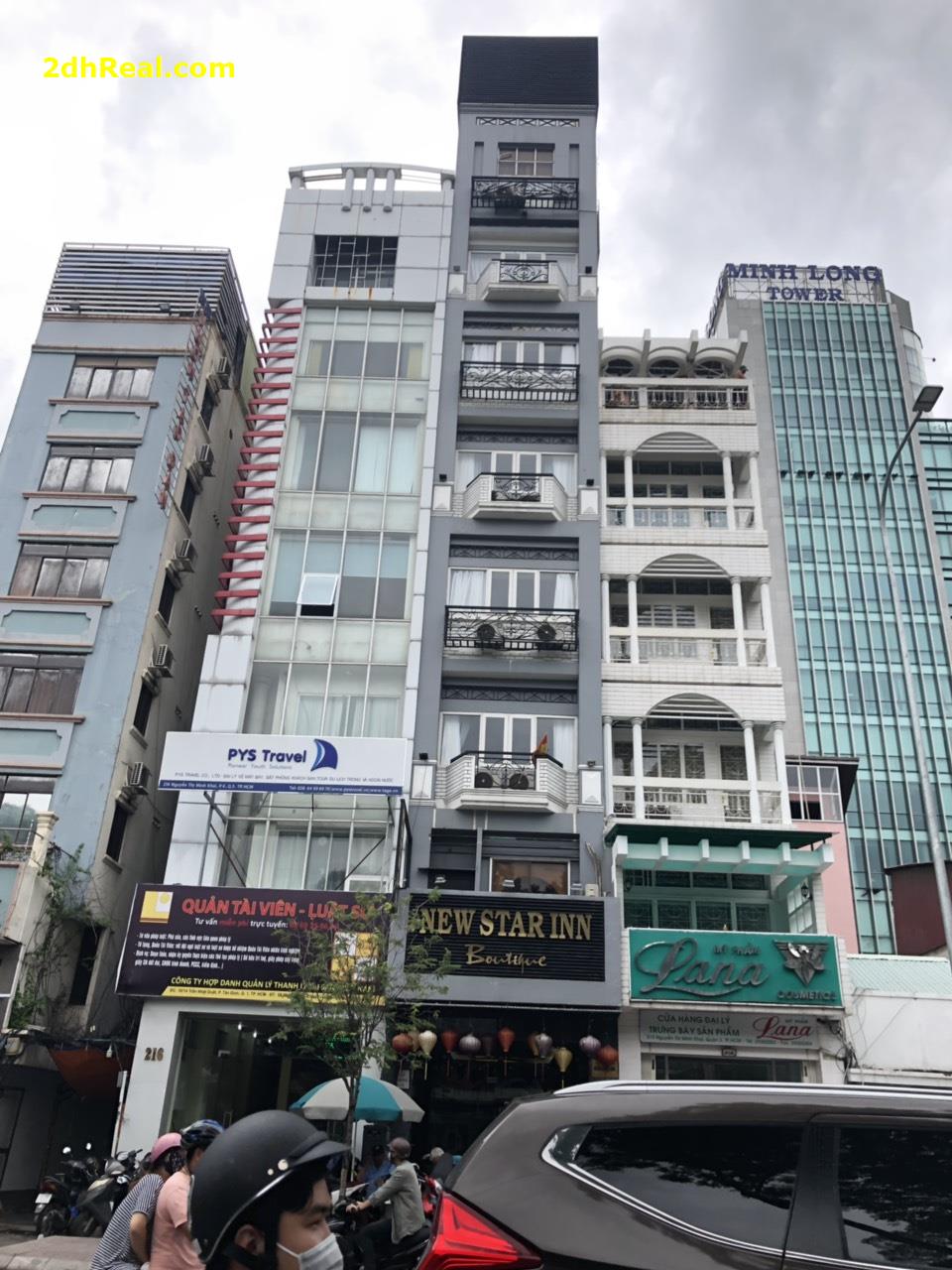 Bán Khách Sạn 40 phòng, 214 Nguyễn Thị Minh Khai, phường 6 , quận 3